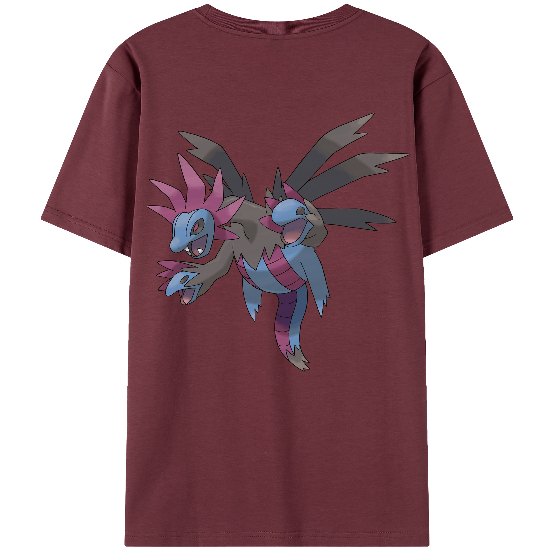 （画像用） ポケットモンスター Pokémon 綿100％半袖Tシャツ（背面プリント）